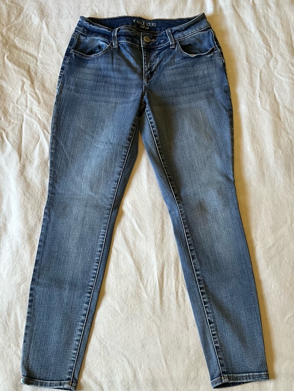 Maurices Classic Medium Blue Skinny Jeans